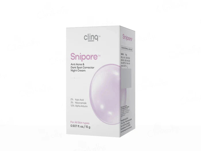 Clinq Snipore Anti Acne &amp; Dark Spot Corrector Night Cream