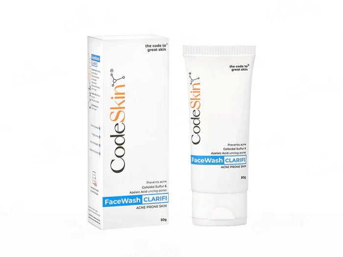 CodeSkin Clarifi Face Wash – Acne Control Face Wash for Clear &amp; Healthy Skin