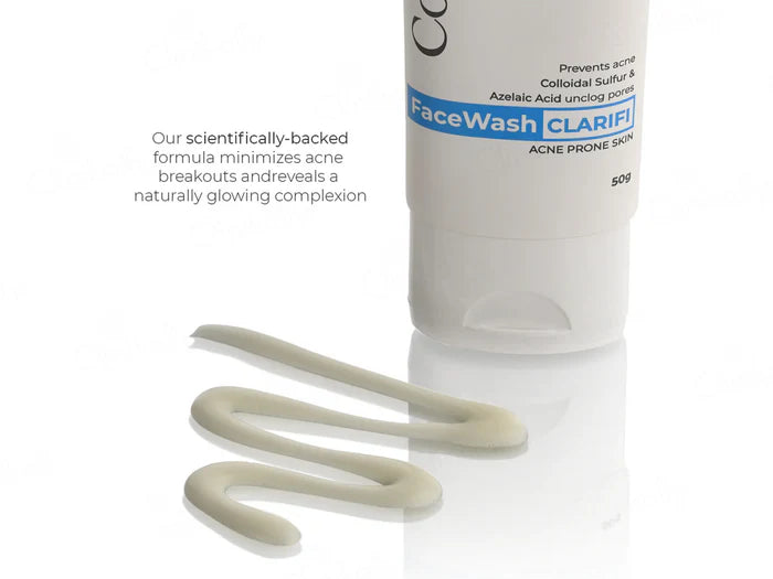 CodeSkin Clarifi Face Wash – Acne Control Face Wash for Clear &amp; Healthy Skin