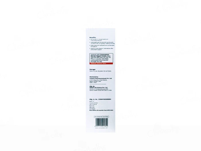 Cosmosheer Aquadefense UVLock 360 Sunscreen SPF 50 PA++++