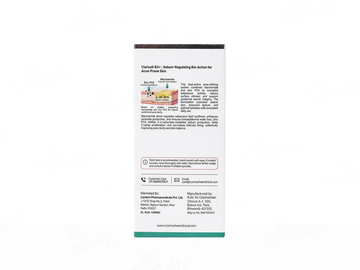 Cosmosheer Clinical Claricell-B3+ Serum | 30 ml