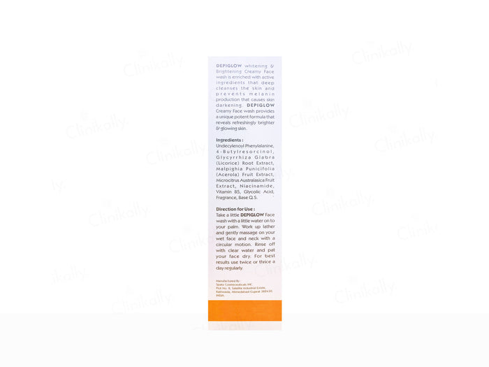 Depiglow Skin Whitening &amp; Brightening Face Wash