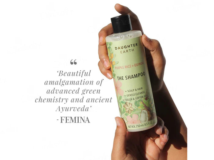 Daughter Earth Purple Rice + Quinoa The Shampoo