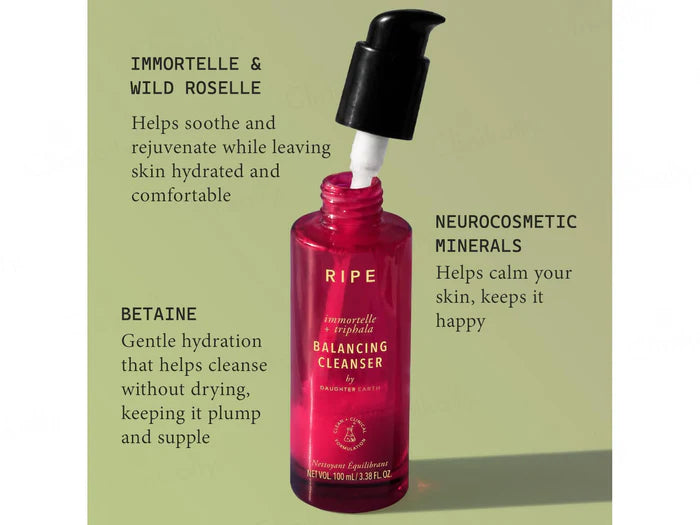 Daughter Earth Ripe Immortelle + Triphala Balancing Cleanser