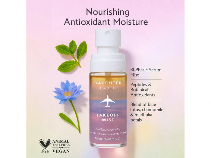 Daughter Earth Takeoff Bi-Phasic Face Serum Mist (50 ml)