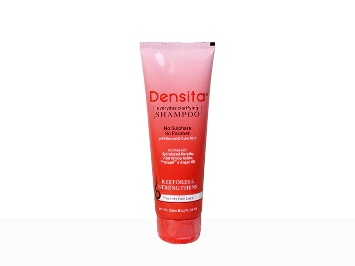 Densita Everyday Clarifying Shampoo 125 mL – Hydrolysed Keratin, Procapil &amp; Argan Oil