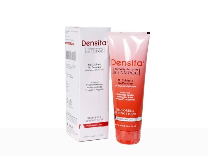 Densita Everyday Clarifying Shampoo 125 mL – Hydrolysed Keratin, Procapil &amp; Argan Oil