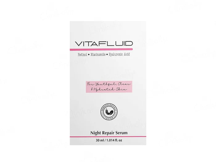 Dermalsure Vitafluid Night Repair Face Serum