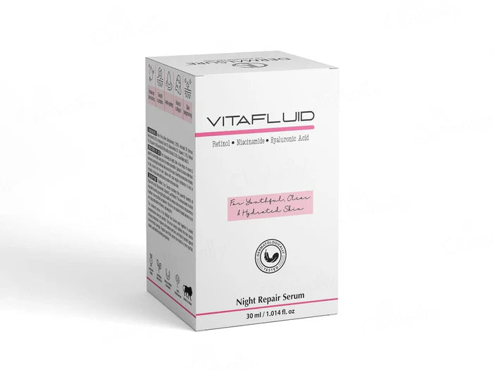 Dermalsure Vitafluid Night Repair Face Serum