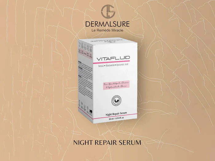 Dermalsure Vitafluid Night Repair Face Serum