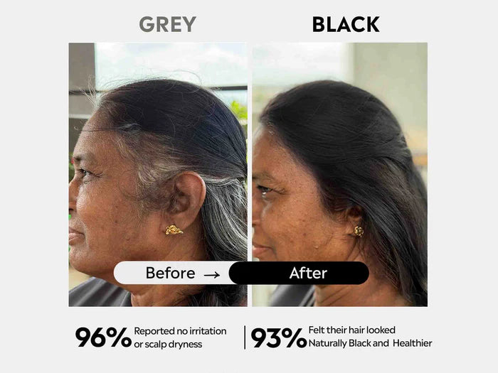 Deyga 100% Plant Based Hair Colour Kit – Black