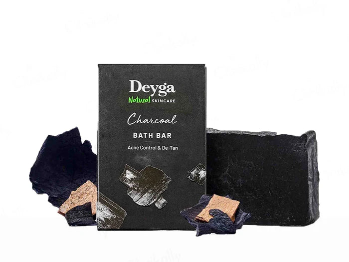 Deyga Charcoal Bath Bar – Acne Control &amp; De-Tan