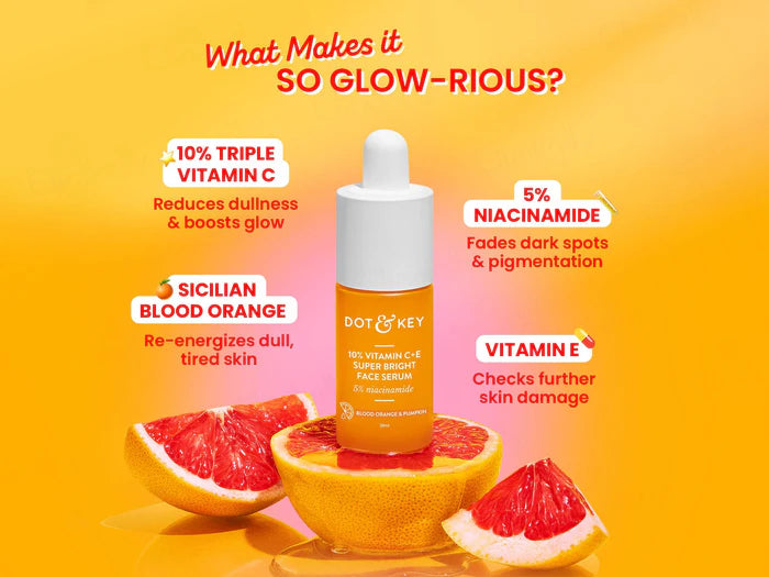 Dot &amp; Key 10% Vitamin C + E Super Bright Face Serum