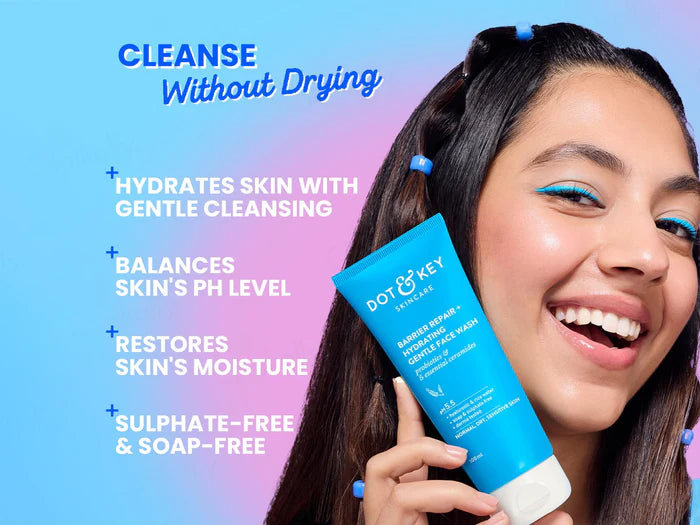 Dot &amp; Key Barrier Repair + Hydrating Gentle Face Wash