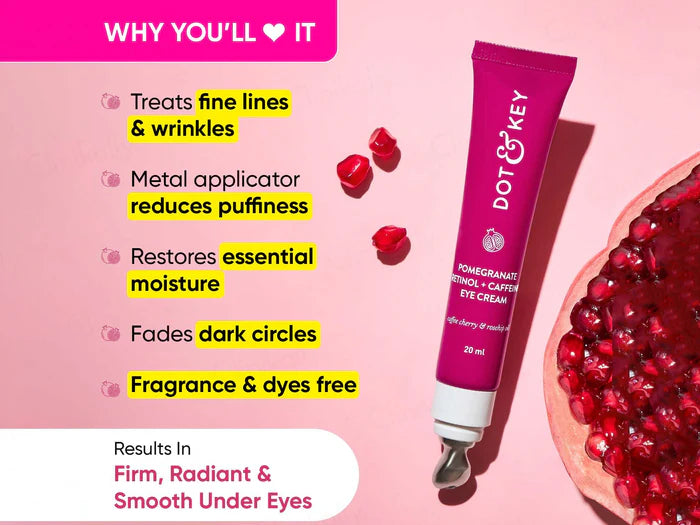 Dot &amp; Key Pomegranate Youth Retinol + Caffeine Eye Cream