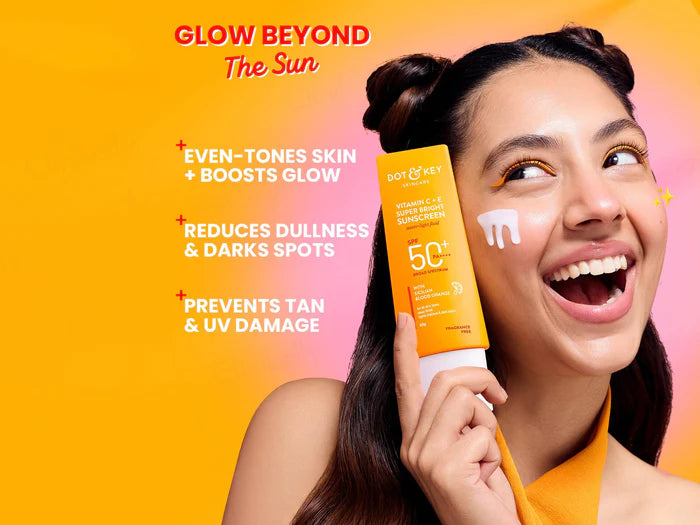 Dot &amp; Key Vitamin C + E Super Bright Water-Light Fluid Sunscreen SPF 50 PA++++