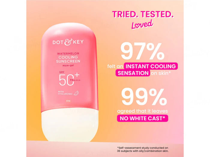 Dot &amp; Key Watermelon Cooling Aqua-Gel Sunscreen SPF 50+ PA++++