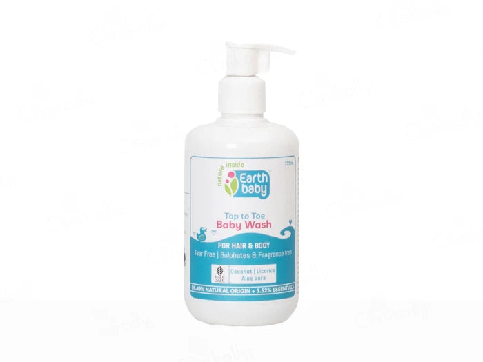 Earth Baby Top To Toe Baby Wash For Hair &amp; Body
