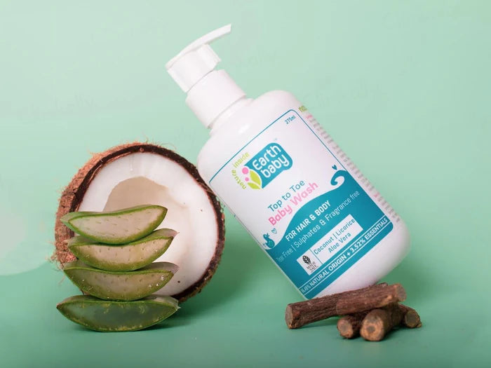 Earth Baby Top To Toe Baby Wash For Hair &amp; Body