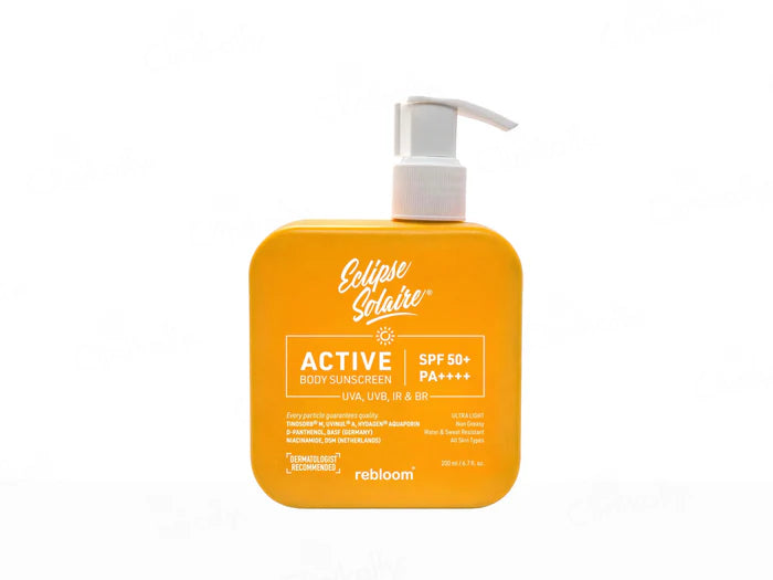 Eclipse Solaire Active Body Sunscreen SPF 50+ PA++++ | Ultra-Light Body Sunscreen