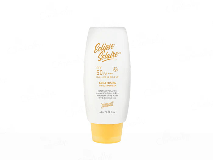 🛡️ Eclipse Solaire Tinted Aqua Fusion Sunscreen SPF 50 PA+++