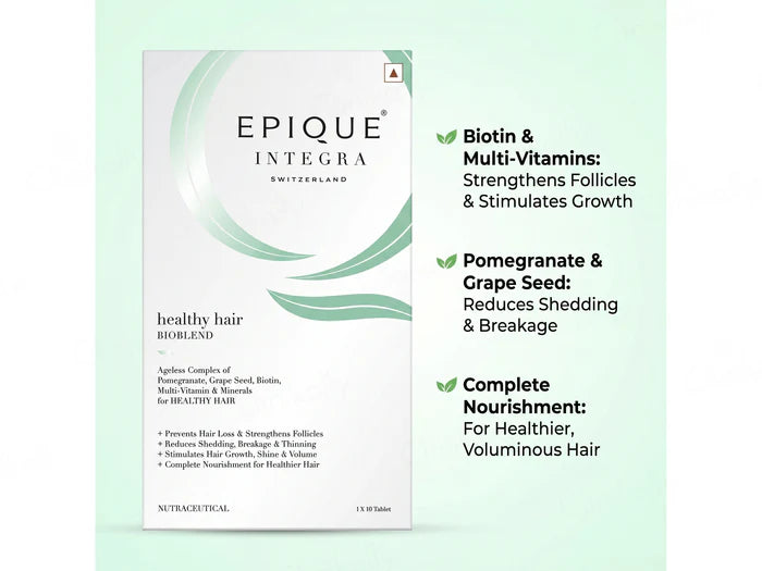 Epique Integra Healthy Hair Bioblend Nutraceutical Tablet