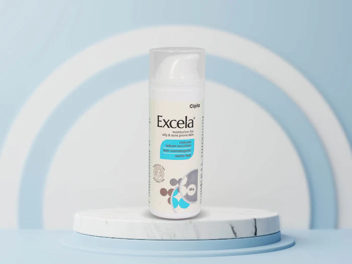Excela Moisturiser for Oily &amp; Acne Prone Skin – Oil Control + Matte Hydration Solution