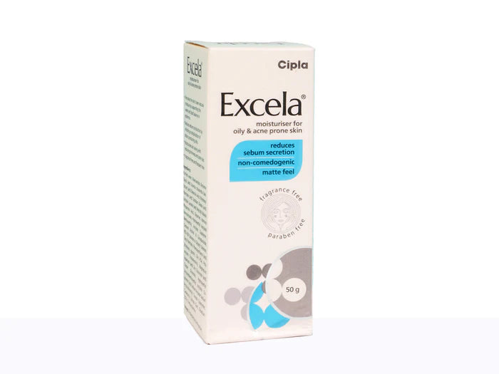 Excela Moisturiser for Oily &amp; Acne Prone Skin – Oil Control + Matte Hydration Solution