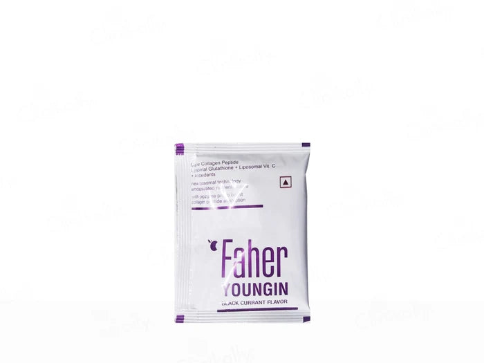 Faher Youngin Marine Collagen Peptide Powder – Black Currant Flavor