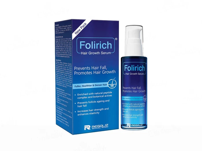 Folirich Hair Growth Serum 60 mL – Peptide Complex + Apigenin + Oleanolic Acid
