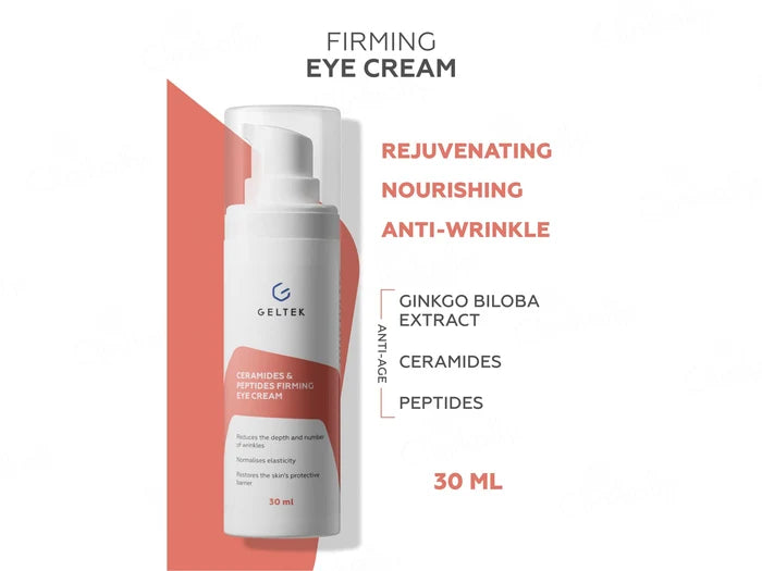 Geltek Ceramides &amp; Peptides Firming Eye Cream – 30 ml