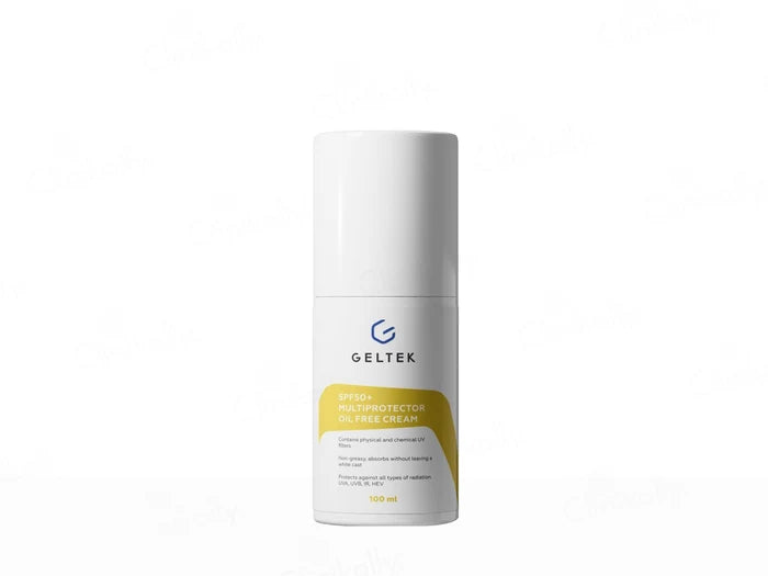 Geltek Multiprotector Oil-Free Sunscreen Face Cream SPF 50+