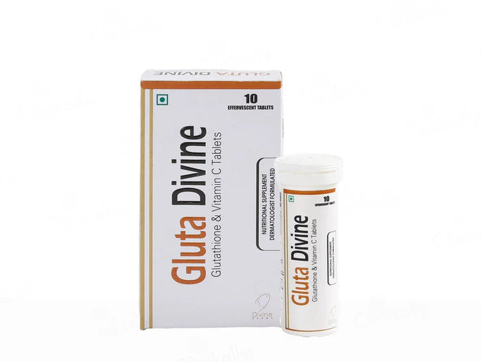 Gluta Divine Glutathione &amp; Vitamin C Effervescent Tablet