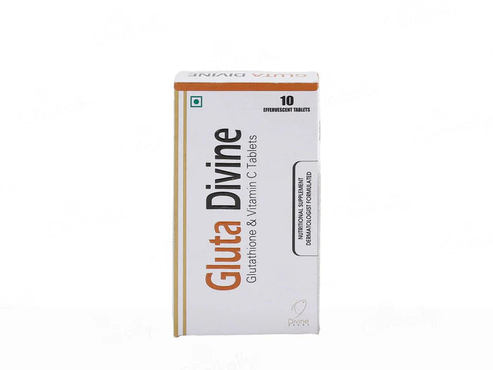 Gluta Divine Glutathione &amp; Vitamin C Effervescent Tablet