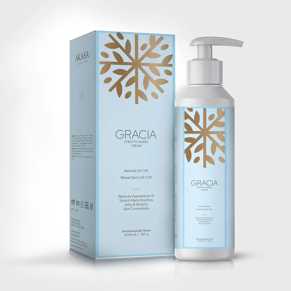Gracia Stretch Marks Cream – Nourishes, Firms &amp; Improves Skin Elasticity