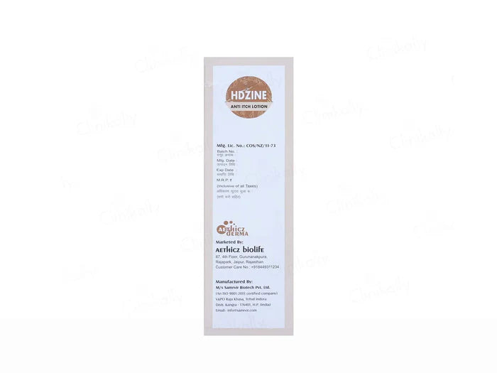 Hdzine Anti Itch Lotion