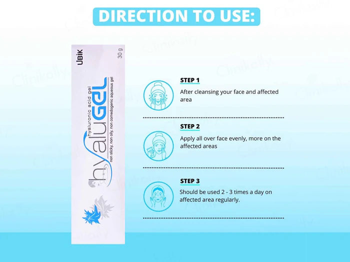 Hyalugel Hyaluronic Acid Gel – Deep Hydration for Soft, Healthy-Looking Skin