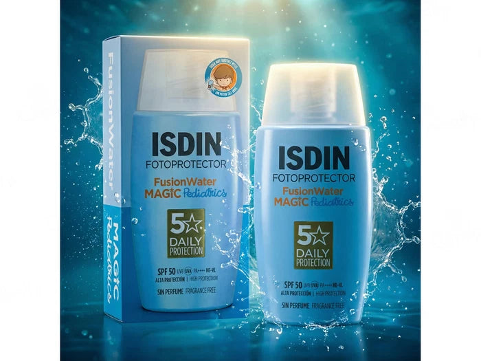 ISDIN Fotoprotector Fusion Water MAGIC Pediatrics Sunscreen SPF 50 PA++++