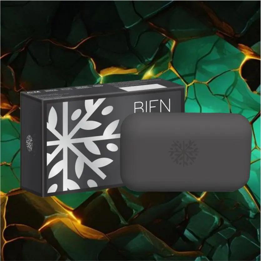 Bien Charcoal Black Soap – Deep Cleansing &amp; Detoxifying Bath Bar