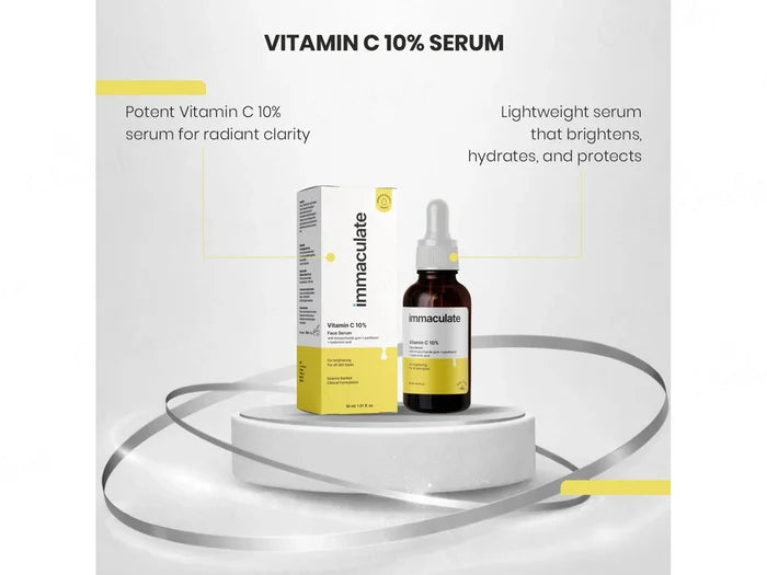 Immaculate 10% Vitamin C Face Serum