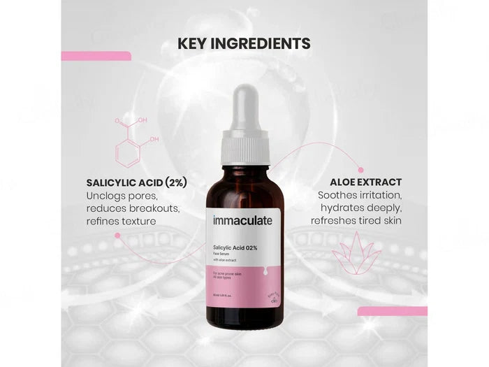 Immaculate 2% Salicylic Acid Face Serum