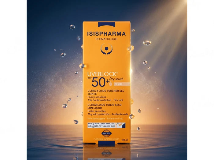 Isispharma UVE Block Tinted Dry Touch Ultra-Fluid Sunscreen SPF 50+ PA++++