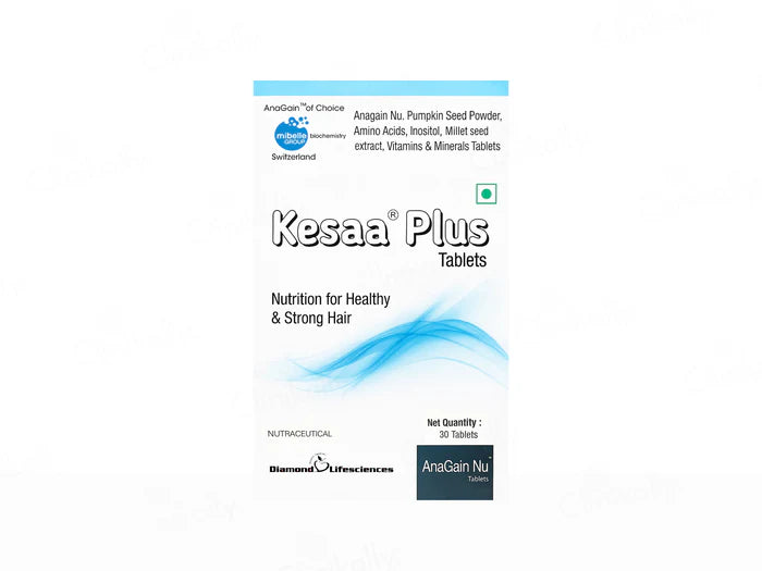 Kesaa Plus Nutraceutical Tablet For Healthy &amp; Strong Hair