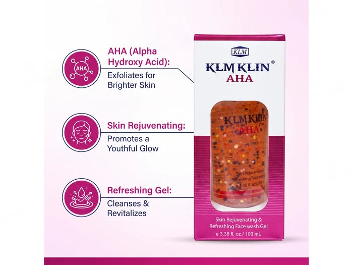KLM Klin AHA Face Wash Gel