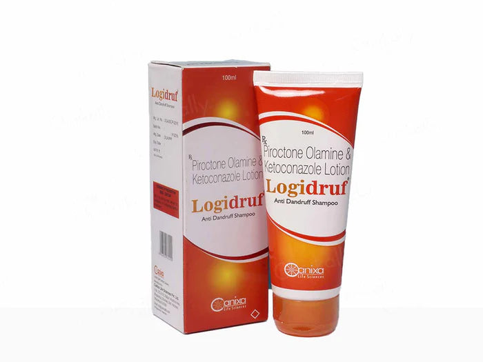 Logidruf Anti Dandruff Shampoo – Dermatologist-Formulated Solution for Flake-Free Scalp