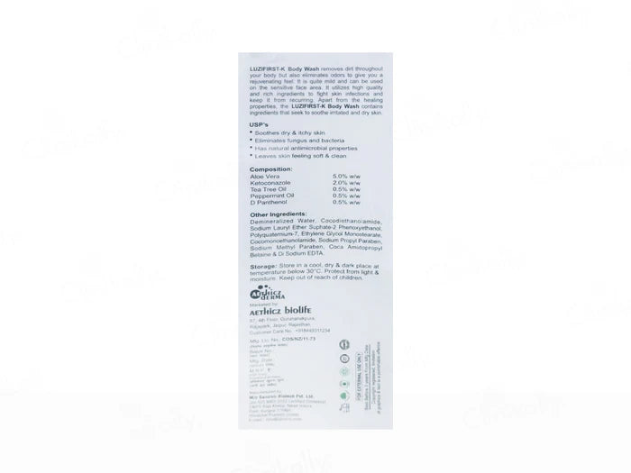 Luzifirst-K Anti Fungal Body Wash