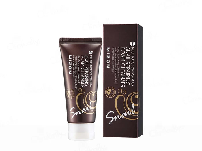Mizon Multi Function Formula Snail Repairing Foam Cleanser