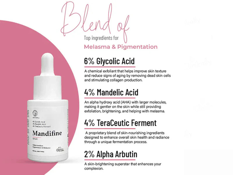 Mandifine Serum – Advanced Acne &amp; Skin Texture Solution