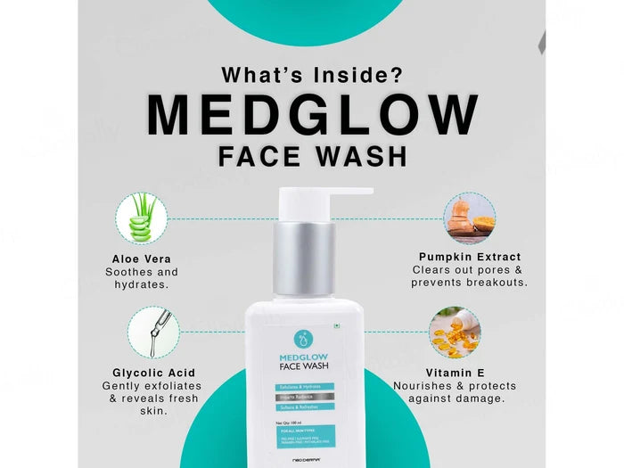 Medglow Exfoliating  Hydrating Face Wash