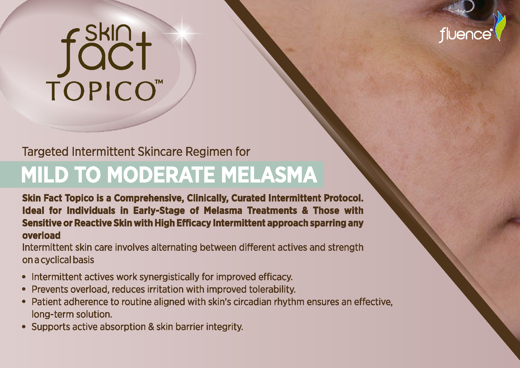 Skin Fact Topical System – Mild to Moderate Melasma Clinical Treatment Kit | Dermatologist Formulated